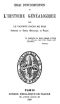 [Gutenberg 40530] • Essai d'Introduction à l'Histoire Généalogique